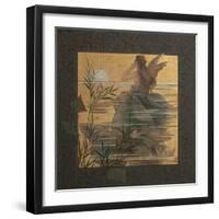 Composition with Winged Nymph at Sunrise, 1887-Alejandro de Riquer Inglada-Framed Premium Giclee Print