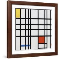 Composition with Yellow, Blue and Red-Piet Mondrian-Framed Premium Giclee Print