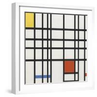 Composition with Yellow, Blue and Red-Piet Mondrian-Framed Giclee Print