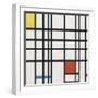 Composition with Yellow, Blue and Red-Piet Mondrian-Framed Giclee Print