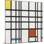 Composition with Yellow, Blue and Red-Piet Mondrian-Mounted Giclee Print