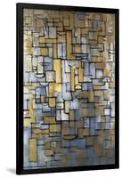 Composition XIV 1913 (painting)-Piet Mondrian-Framed Giclee Print