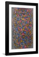 Composition-Piet Mondrian-Framed Premium Giclee Print