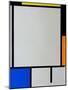 Composition-Piet Mondrian-Mounted Giclee Print