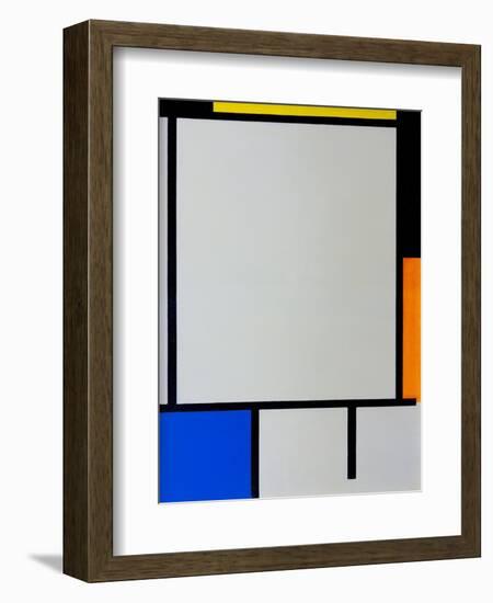 Composition-Piet Mondrian-Framed Giclee Print