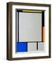 Composition-Piet Mondrian-Framed Giclee Print