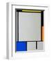 Composition-Piet Mondrian-Framed Giclee Print