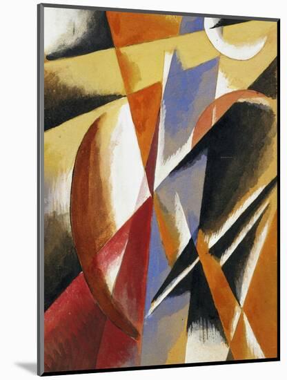 Composition-Lyubov Sergeyevna Popova-Mounted Giclee Print