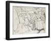 Compositional Study of Harvesters in a Landscape-Camille Pissarro-Framed Giclee Print