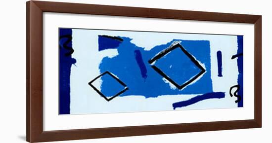 Composizione Blu-Vlado Fieri-Framed Art Print