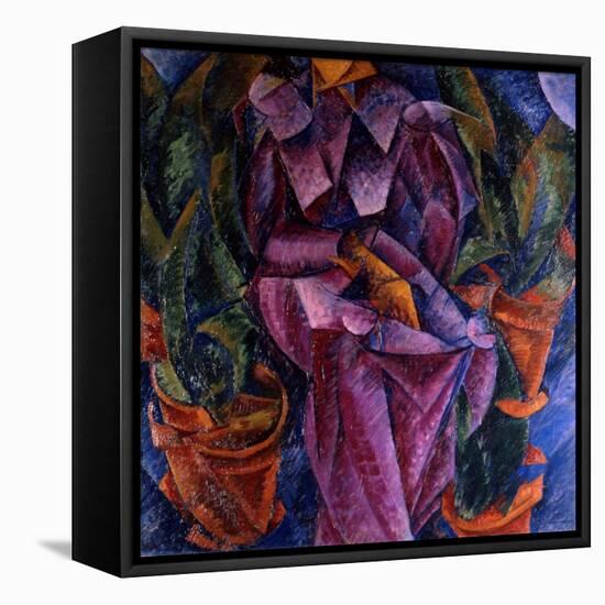 Composizione Spiralica-Umberto Boccioni-Framed Stretched Canvas