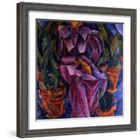 Composizione Spiralica-Umberto Boccioni-Framed Giclee Print