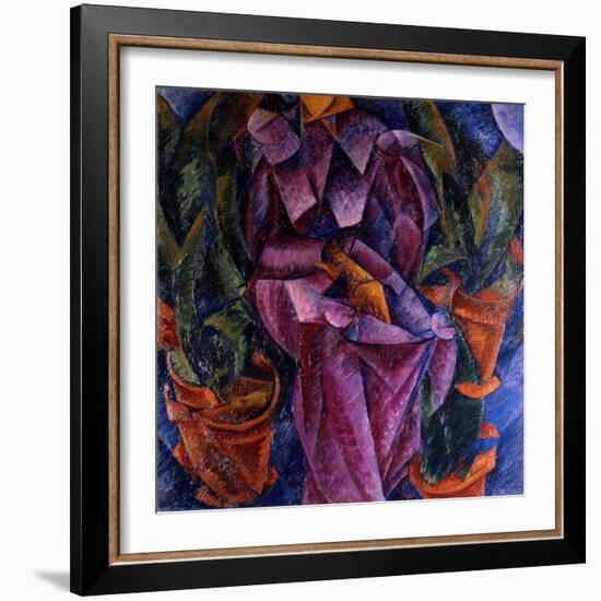 Composizione Spiralica-Umberto Boccioni-Framed Giclee Print