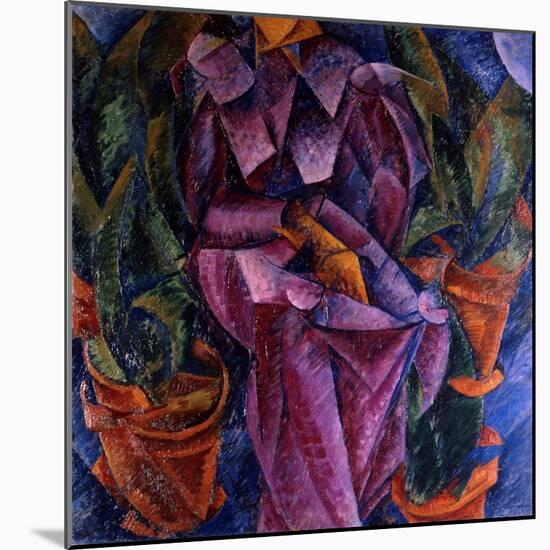 Composizione Spiralica-Umberto Boccioni-Mounted Giclee Print