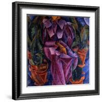 Composizione Spiralica-Umberto Boccioni-Framed Giclee Print