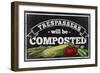 Composting-null-Framed Giclee Print