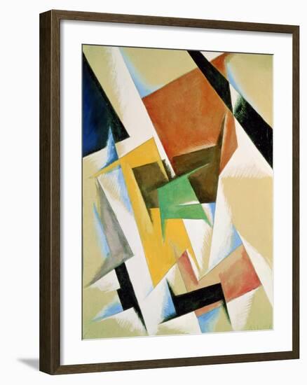 Compostion, 1921-Liubov Sergeevna Popova-Framed Giclee Print