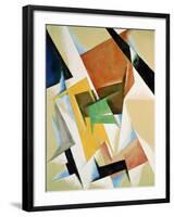 Compostion, 1921-Liubov Sergeevna Popova-Framed Giclee Print