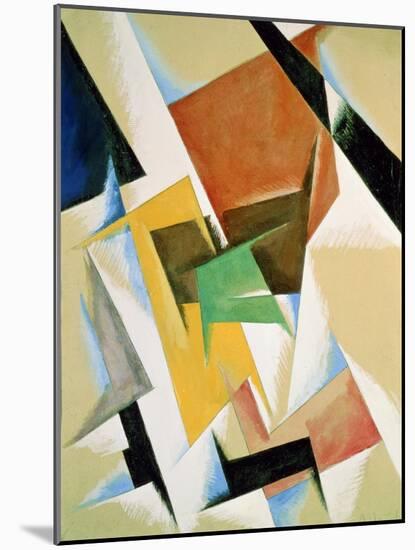 Compostion, 1921-Liubov Sergeevna Popova-Mounted Giclee Print