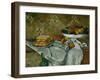 Compotier et Assiette de biscuits, around 1877 Fruit bowl and plate with biscuits-Paul Cezanne-Framed Giclee Print