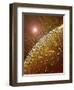 Compound Eye of Honeybee-Micro Discovery-Framed Photographic Print