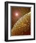 Compound Eye of Honeybee-Micro Discovery-Framed Photographic Print