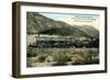 Compound Train Engine-null-Framed Premium Giclee Print