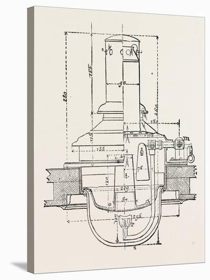 Compressed Oil Gas for Lighting Cars, Steamboats, and Buoys: Car Lamp, 1882-null-Stretched Canvas