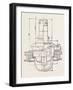 Compressed Oil Gas for Lighting Cars, Steamboats, and Buoys: Car Lamp, 1882-null-Framed Giclee Print