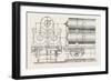 Compressed Oil Gas for Lighting Cars, Steamboats, and Buoys: Car Transporting Compressed Gas, 1882-null-Framed Giclee Print