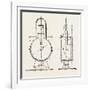 Compressed Oil Gas for Lighting Cars, Steamboats, and Buoys: Locomotive Headlight, 1882-null-Framed Giclee Print