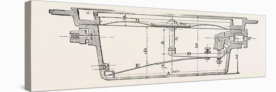 Compressed Oil Gas for Lighting Cars, Steamboats, and Buoys: Pintsch Regulator, 1882-null-Stretched Canvas