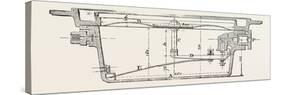 Compressed Oil Gas for Lighting Cars, Steamboats, and Buoys: Pintsch Regulator, 1882-null-Stretched Canvas