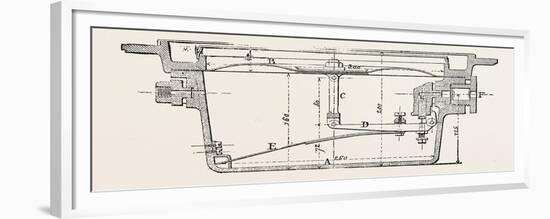 Compressed Oil Gas for Lighting Cars, Steamboats, and Buoys: Pintsch Regulator, 1882-null-Framed Giclee Print