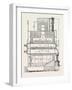 Compressed Oil Gas for Lighting Cars, Steamboats, and Buoys: Section a Furnace, 1882-null-Framed Giclee Print