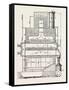 Compressed Oil Gas for Lighting Cars, Steamboats, and Buoys: Section a Furnace, 1882-null-Framed Stretched Canvas