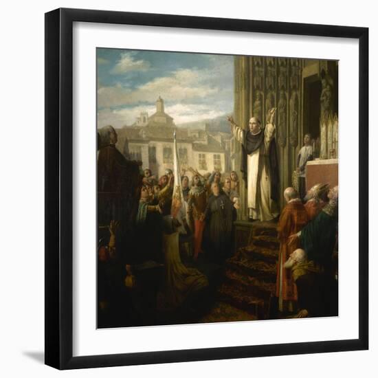 Compromise of Caspe, 1867-Dioscoro Puebla-Framed Giclee Print