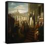 Compromise of Caspe, 1867-Dioscoro Puebla-Framed Stretched Canvas
