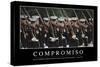 Compromiso. Cita Inspiradora Y Póster Motivacional-null-Stretched Canvas