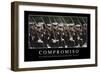 Compromiso. Cita Inspiradora Y Póster Motivacional-null-Framed Premium Photographic Print