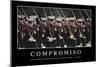 Compromiso. Cita Inspiradora Y Póster Motivacional-null-Mounted Premium Photographic Print