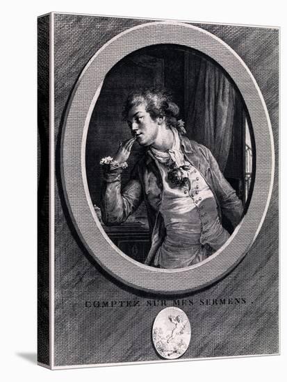 Comptez Sur Mes Serments!, 1789-Augustin De Saint-aubin-Stretched Canvas