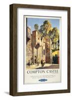 Compton Castle-null-Framed Art Print
