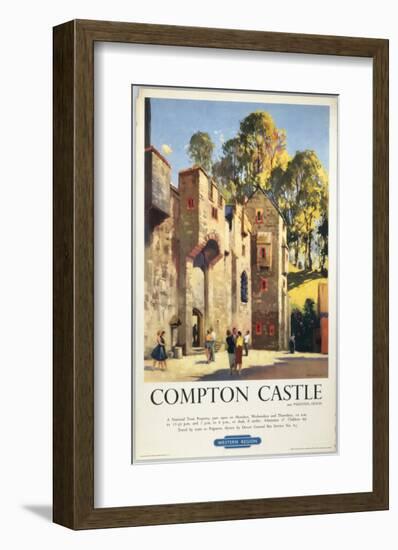 Compton Castle-null-Framed Art Print