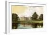 Compton Verney, Warwickshire, Home of Lord Willoughby De Broke, C1880-Benjamin Fawcett-Framed Giclee Print