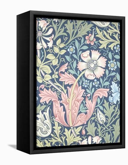 Compton Wallpaper, Paper, England, Late 19th Century-William Morris-Framed Stretched Canvas