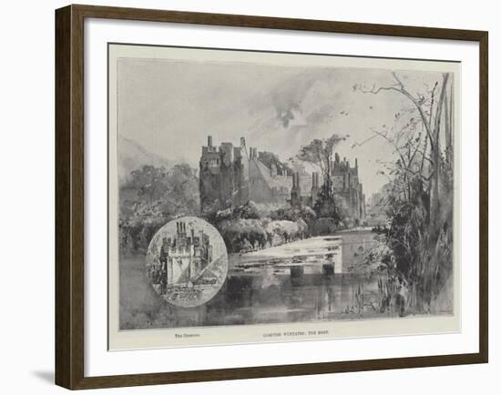 Compton Wynyates, the Moat-Herbert Railton-Framed Giclee Print