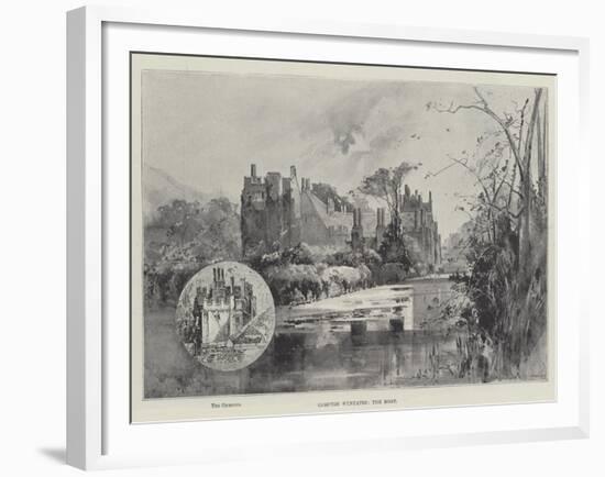 Compton Wynyates, the Moat-Herbert Railton-Framed Giclee Print