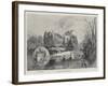 Compton Wynyates, the Moat-Herbert Railton-Framed Giclee Print
