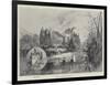 Compton Wynyates, the Moat-Herbert Railton-Framed Giclee Print